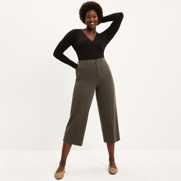 FRANK And Oak Josephine Wide-Leg Pant size 10 - Picture 1 of 8